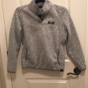 L.L.Bean button up pullover
